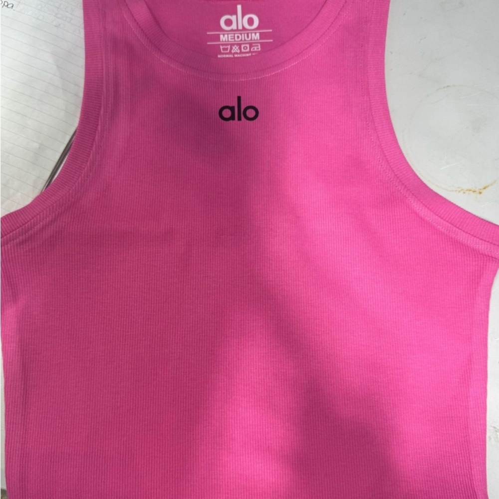 Alo Pink Tank Top